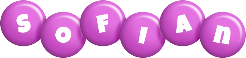 Sofian candy-purple logo