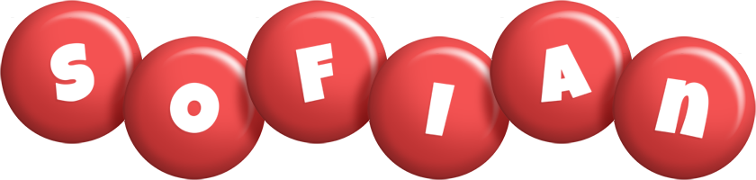 Sofian candy-red logo