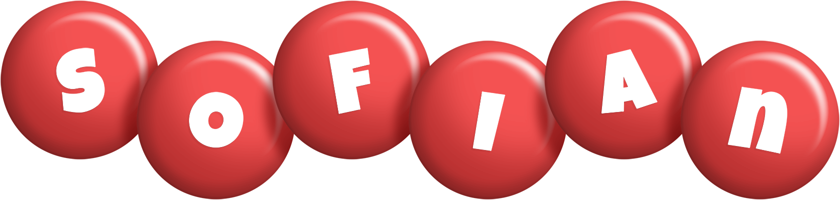 Sofian candy-red logo