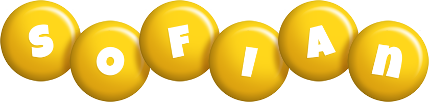 Sofian candy-yellow logo