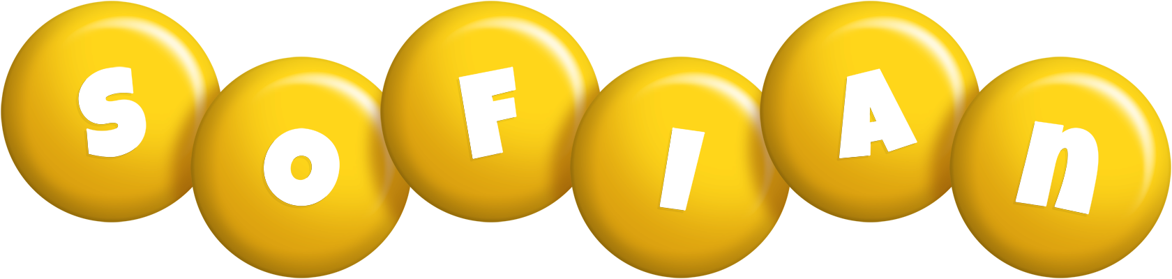 Sofian candy-yellow logo