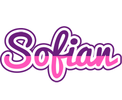 Sofian cheerful logo