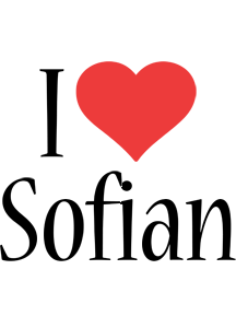 Sofian i-love logo