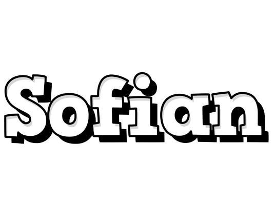 Sofian snowing logo