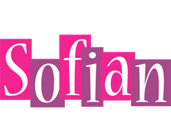 Sofian whine logo