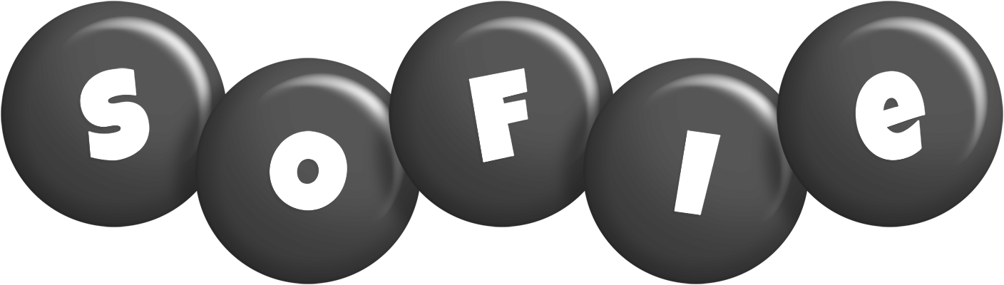 Sofie candy-black logo