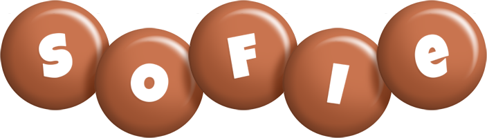 Sofie candy-brown logo