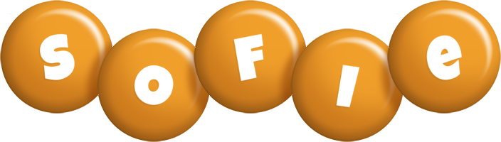 Sofie candy-orange logo