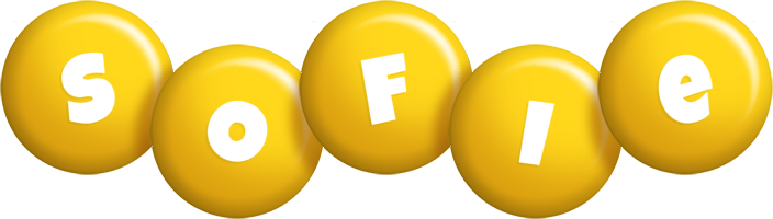 Sofie candy-yellow logo