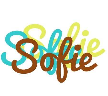 Sofie cupcake logo