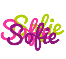 Sofie flowers logo