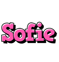Sofie girlish logo