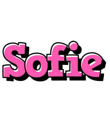 Sofie girlish logo