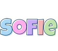 Sofie pastel logo