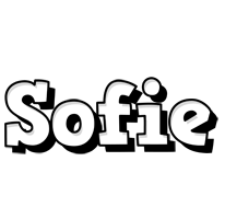 Sofie snowing logo