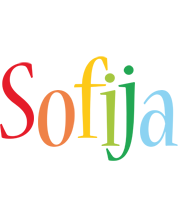 Sofija birthday logo