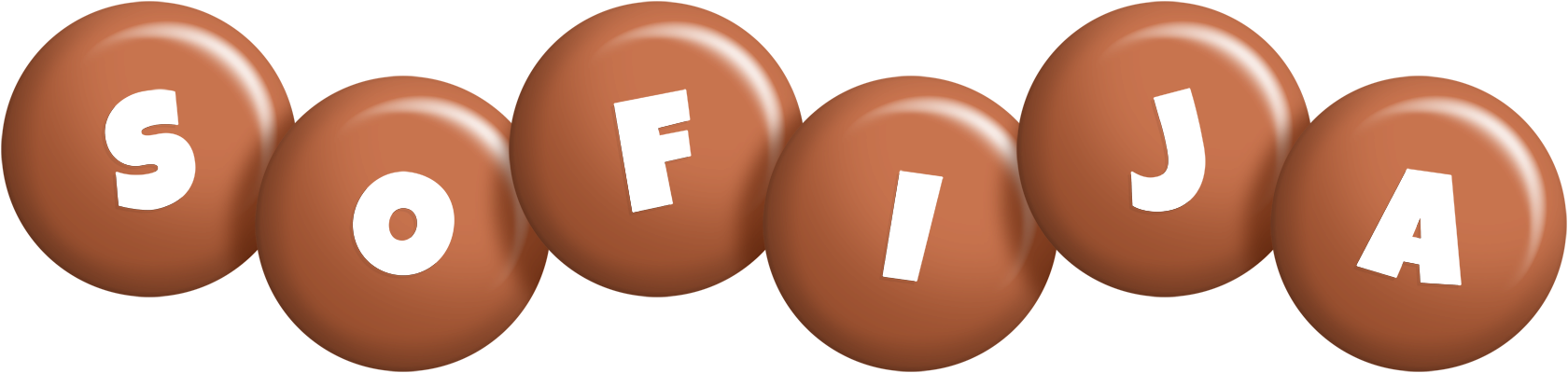 Sofija candy-brown logo