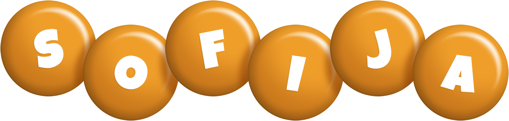 Sofija candy-orange logo