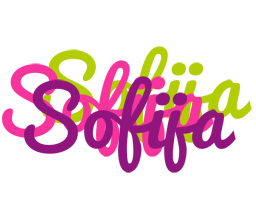 Sofija flowers logo