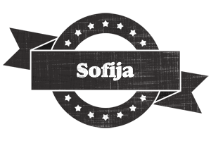 Sofija grunge logo