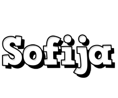 Sofija snowing logo