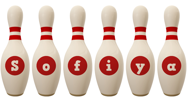 Sofiya bowling-pin logo