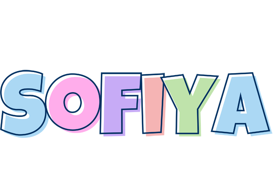 Sofiya pastel logo