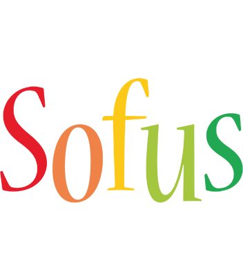 Sofus birthday logo