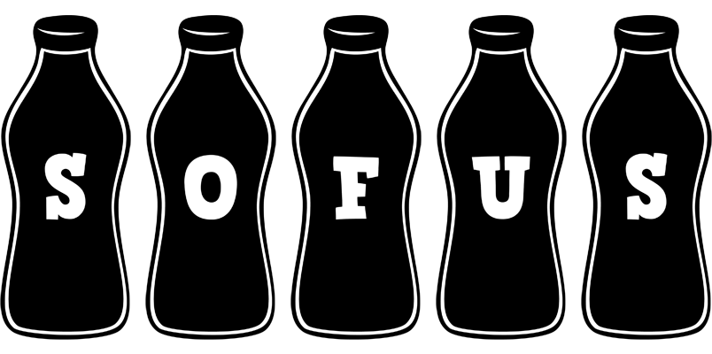 Sofus bottle logo