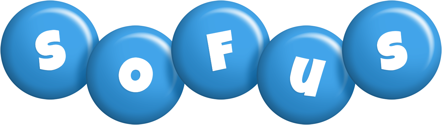 Sofus candy-blue logo