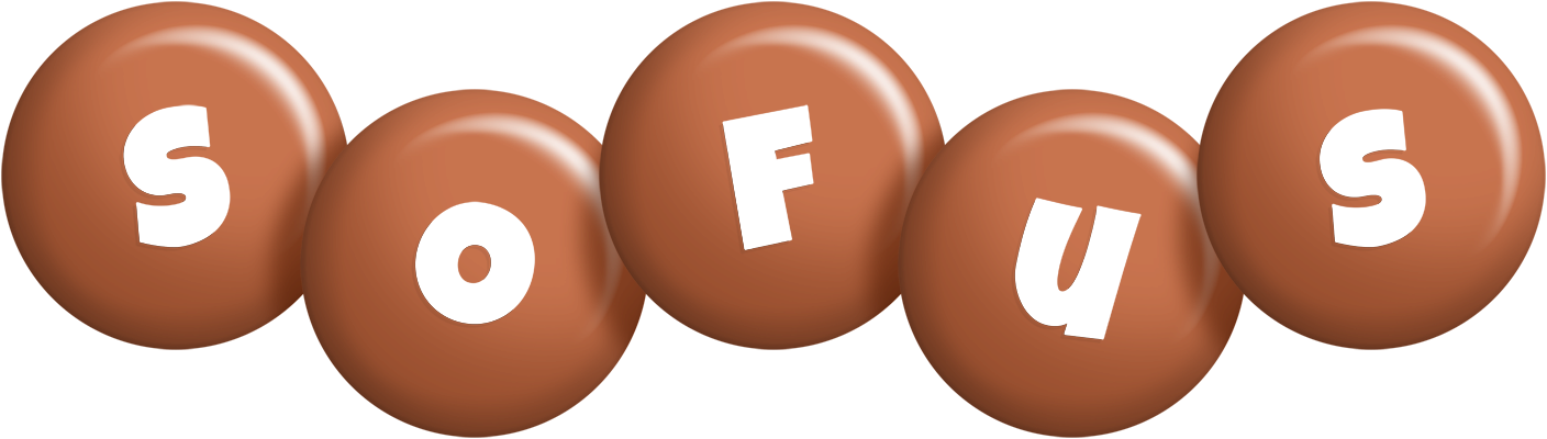 Sofus candy-brown logo