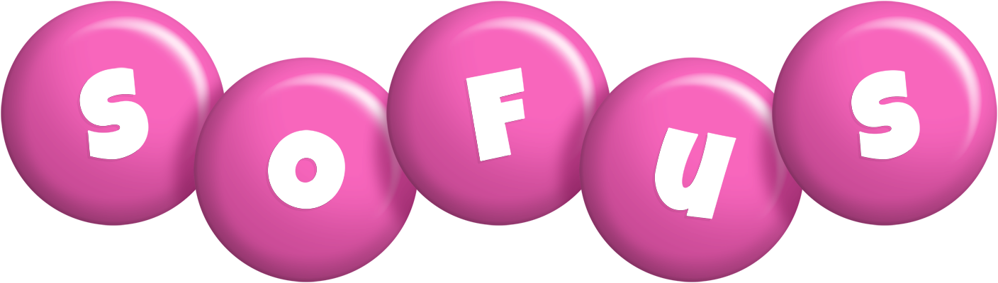 Sofus candy-pink logo
