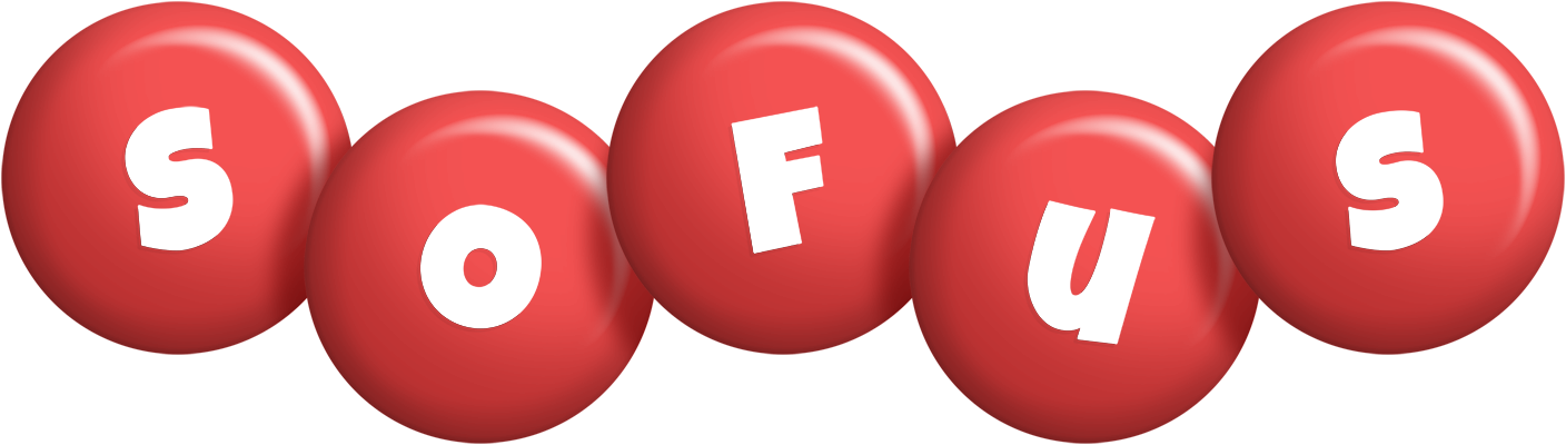 Sofus candy-red logo