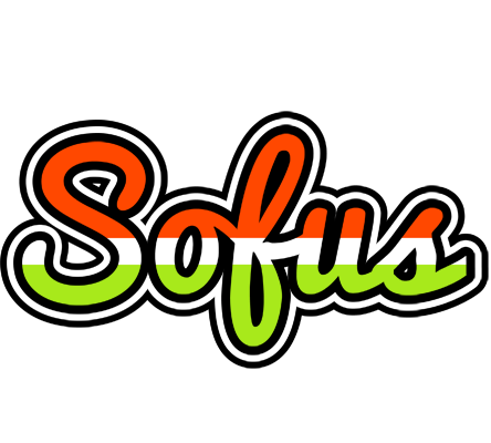 Sofus exotic logo