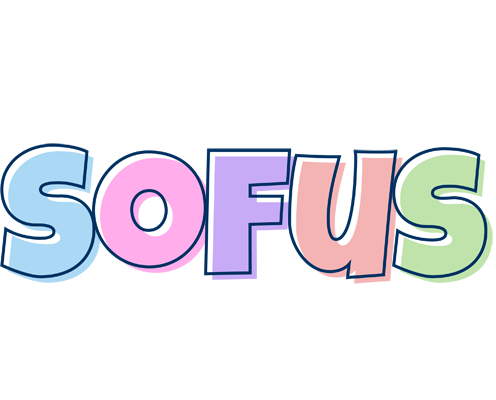 Sofus pastel logo