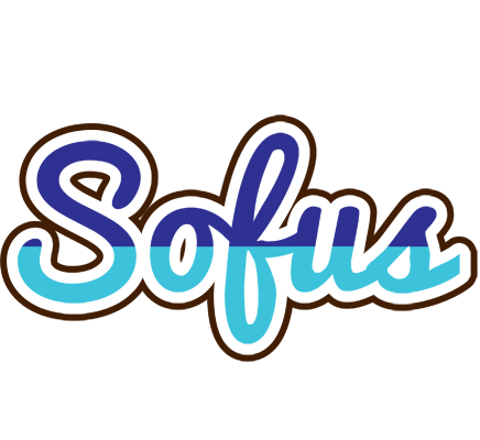 Sofus raining logo