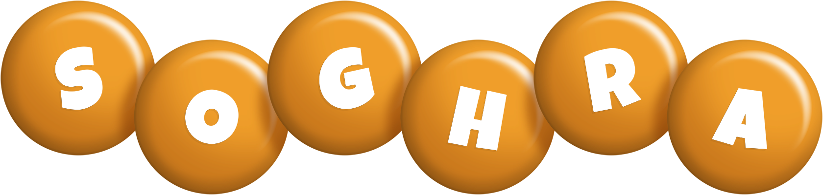 Soghra candy-orange logo