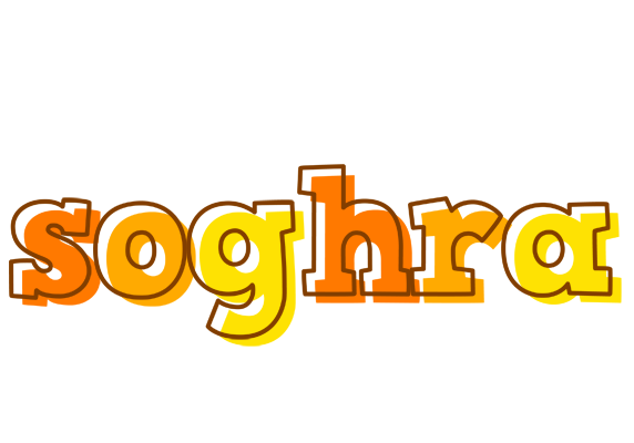 Soghra desert logo