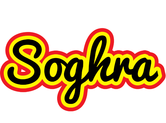 Soghra flaming logo