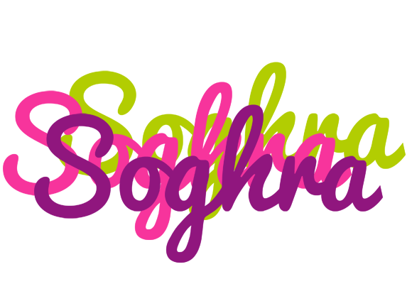 Soghra flowers logo