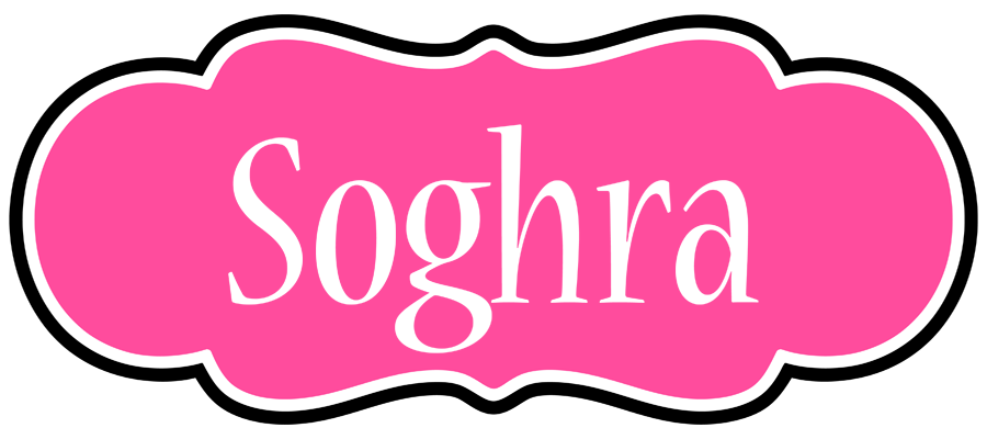 Soghra invitation logo