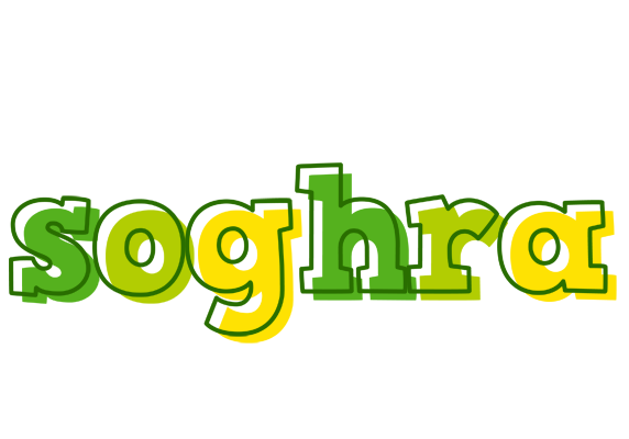 Soghra juice logo