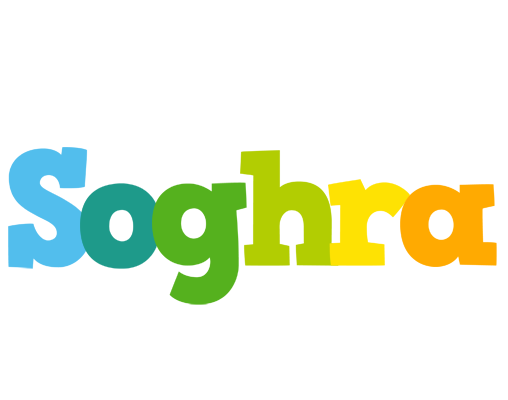 Soghra rainbows logo