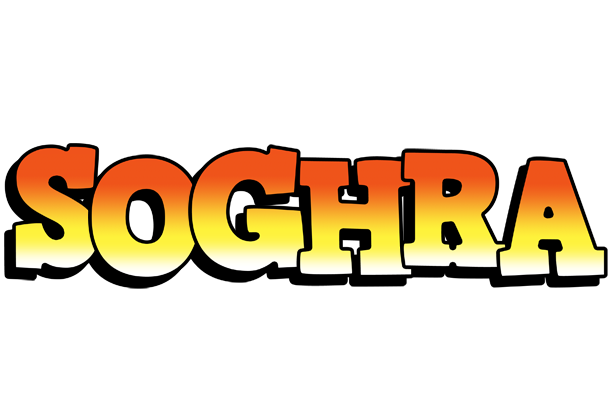 Soghra sunset logo