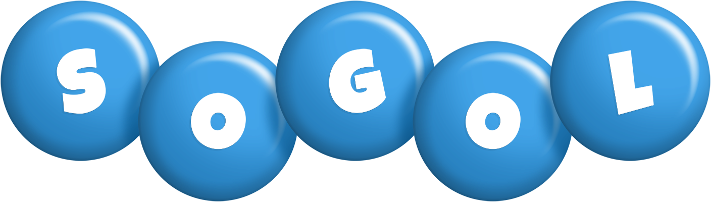 Sogol candy-blue logo