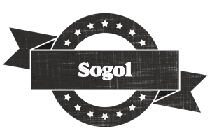 Sogol grunge logo