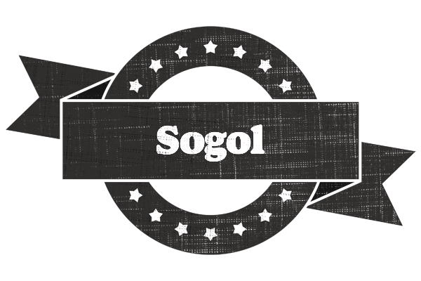 Sogol grunge logo
