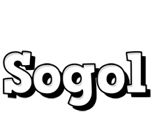 Sogol snowing logo