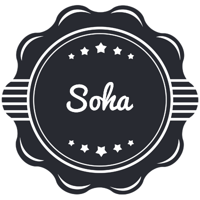 Soha badge logo