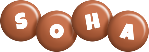 Soha candy-brown logo